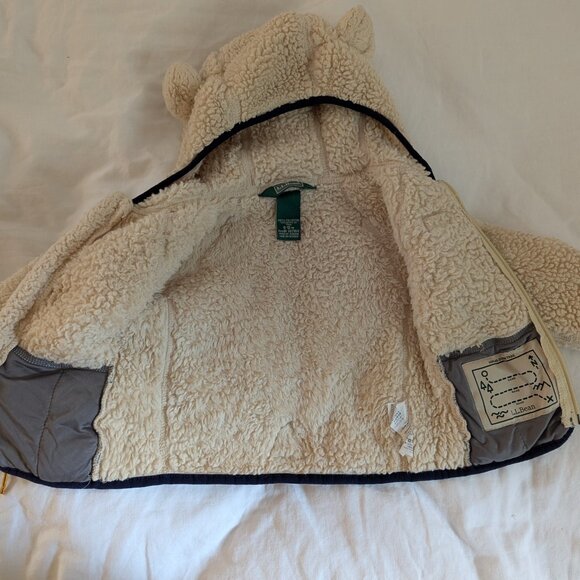 LLBean infant fleece jacket - Picture 2 of 7